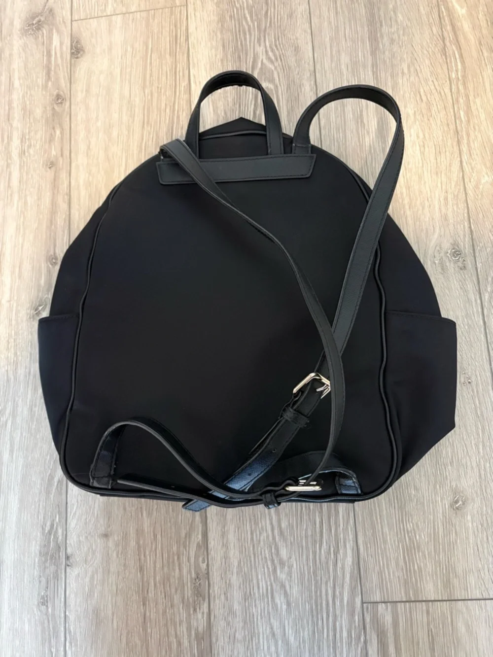 Kate Spade Black Backpack with Gold Hardware - Picture 3 of 10